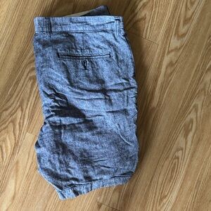 J. Crew Blue Chambray Shorts